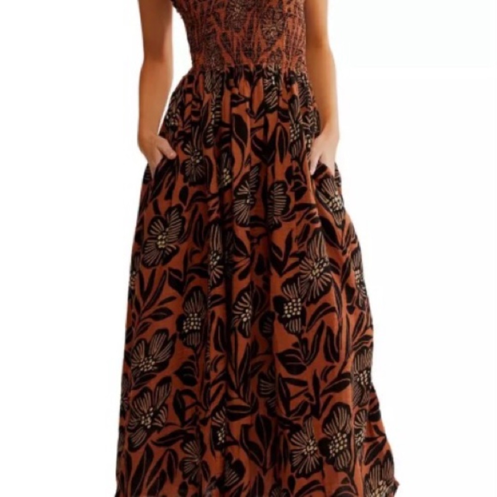 Free People Sweet Nothing Midi Dress